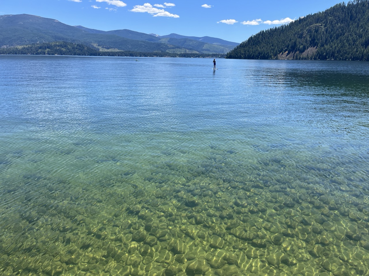 Landscape view of Priest Lake, Idaho